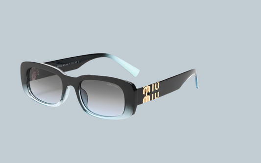 Miu Miu bleu brillant
